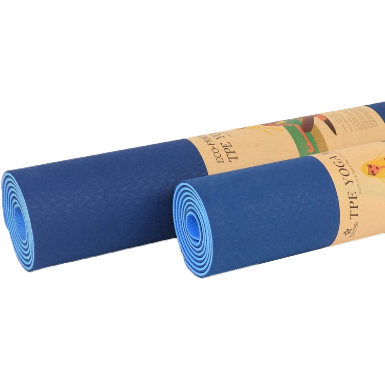Durable Double Side Private Label Exercise 6mm Thickness TPE Yoga Mat, Green, purple, blue, pink, violet
Durable Double Side Private Label Exercise 6mm Thickness TPE Yoga Mat, Green, purple, blue, pink, violet