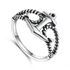 DAOCHONG New Design 925 Sterling Silver Ring Design For Boys