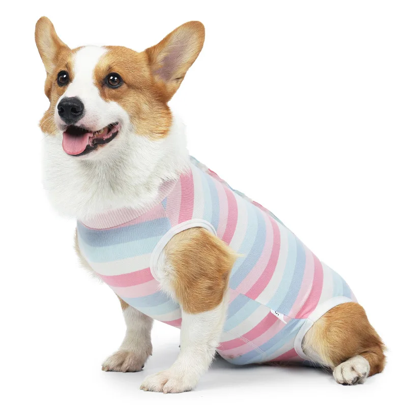 High Quality New high elastic breathable cat and dog pet clothes postoperative care pet sterilization clothes pet apparel, 2 colors
High Quality New high elastic breathable cat and dog pet clothes postoperative care pet sterilization clothes pet apparel, 2 colors