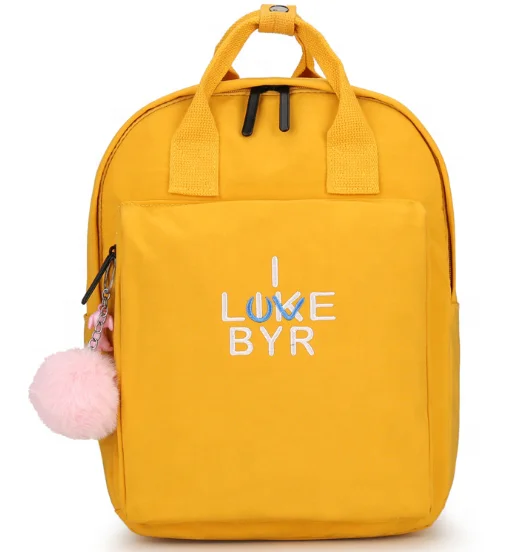 Simple Versatile Literary Backpack Pink Blue Female College Student Print Student School Backpack
Simple Versatile Literary Backpack Pink Blue Female College Student Print Student School Backpack