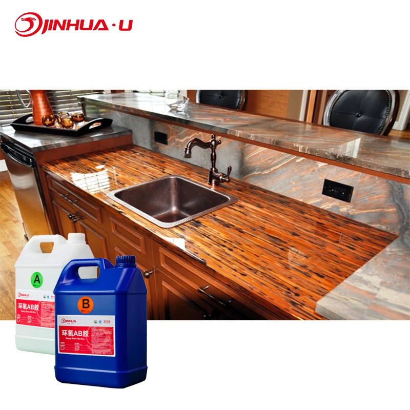 Top Glass Finish Epoxy Resin for Wood Table Coating