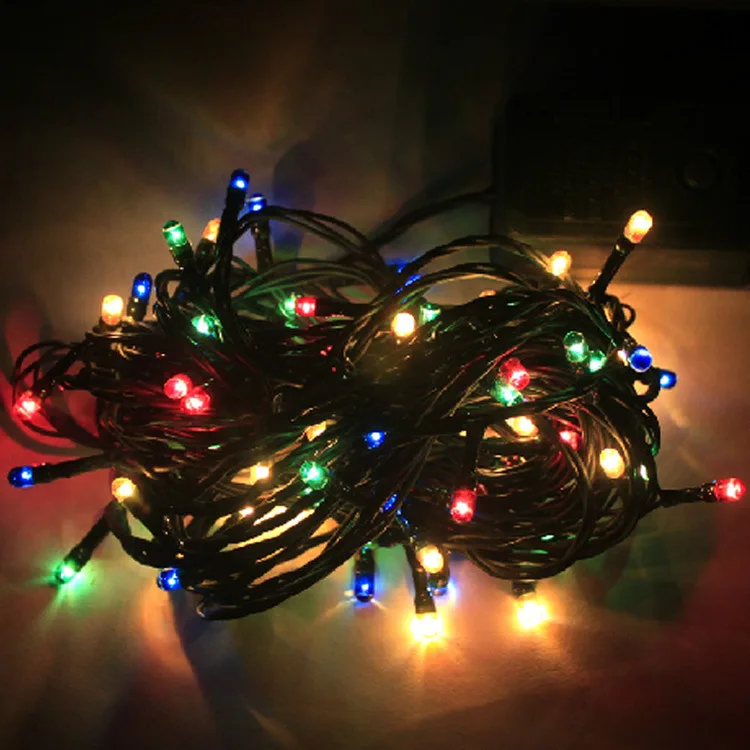 Black Wire 4 Meter Colorful String Lights Multi color 100 Led 1.1 mm Mini String Light Connectable Christmas Tree Lights
Black Wire 4 Meter Colorful String Lights Multi color 100 Led 1.1 mm Mini String Light Connectable Christmas Tree Lights