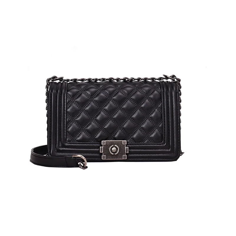 2020 Embossing Diamond Pattern Ladies Tote Bag Double Metal Chain Shoulder Elegant Women Vintage Underarm Bag
2020 Embossing Diamond Pattern Ladies Tote Bag Double Metal Chain Shoulder Elegant Women Vintage Underarm Bag