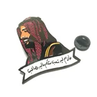 Customized Metal Crafts Aluminum Latest Stainless Saudi Arabia National Emblem Pin Badge