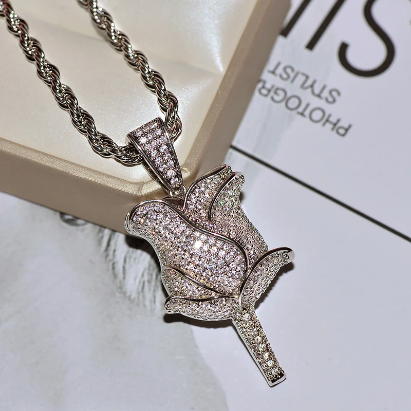 Manufacturer direct sale Elegant Vintage KYNL035 CZ Necklaces Flower Rose Shape 3A Zircon Necklaces for Women, Silver,rose gold
Manufacturer direct sale Elegant Vintage KYNL035 CZ Necklaces Flower Rose Shape 3A Zircon Necklaces for Women, Silver,rose gold