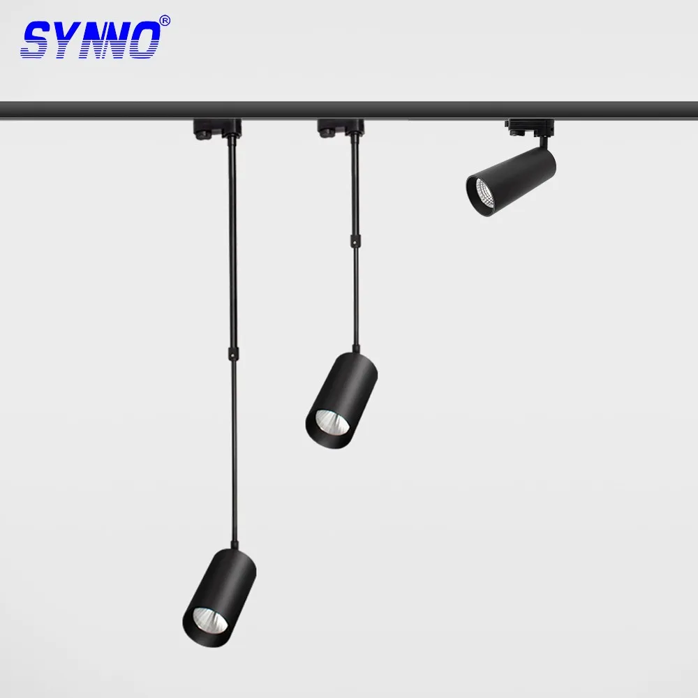 SL-TL11 Többféle függeszték magasságban és közvetlen szerelésű konfigurációban is elérhető sl-tl11-track-pendant-spotlight-three-heights-configuration