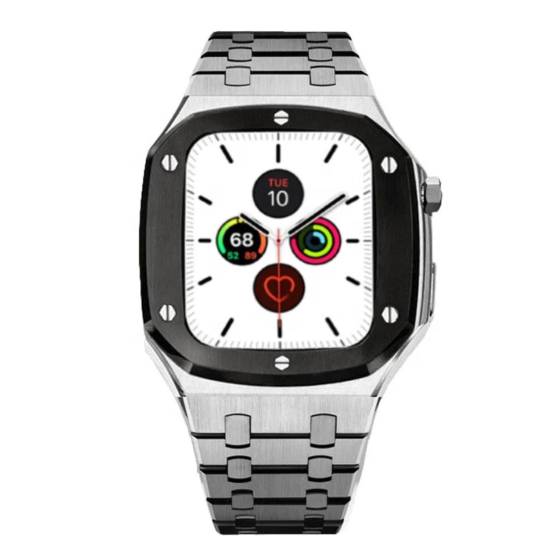 Stock Stainless Steel Fashion Luxury Smart Watch Case 44mm 45 mm For Apple watch series 6/5/4/SE OEM
Stock Stainless Steel Fashion Luxury Smart Watch Case 44mm 45 mm For Apple watch series 6/5/4/SE OEM
