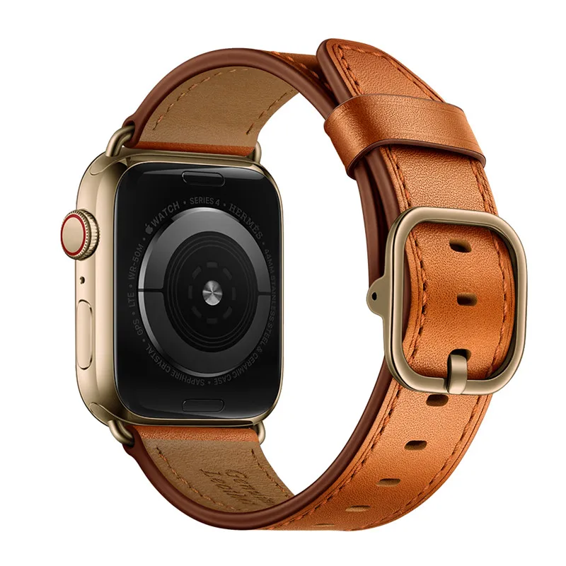 Amazon Hot Selling Premium Quality Genuine Leather Watch Strap Band for Apple Watch SE 6 with Adapter, For Apple Watch Band, Various 
Amazon Hot Selling Premium Quality Genuine Leather Watch Strap Band for Apple Watch SE 6 with Adapter, For Apple Watch Band, Various