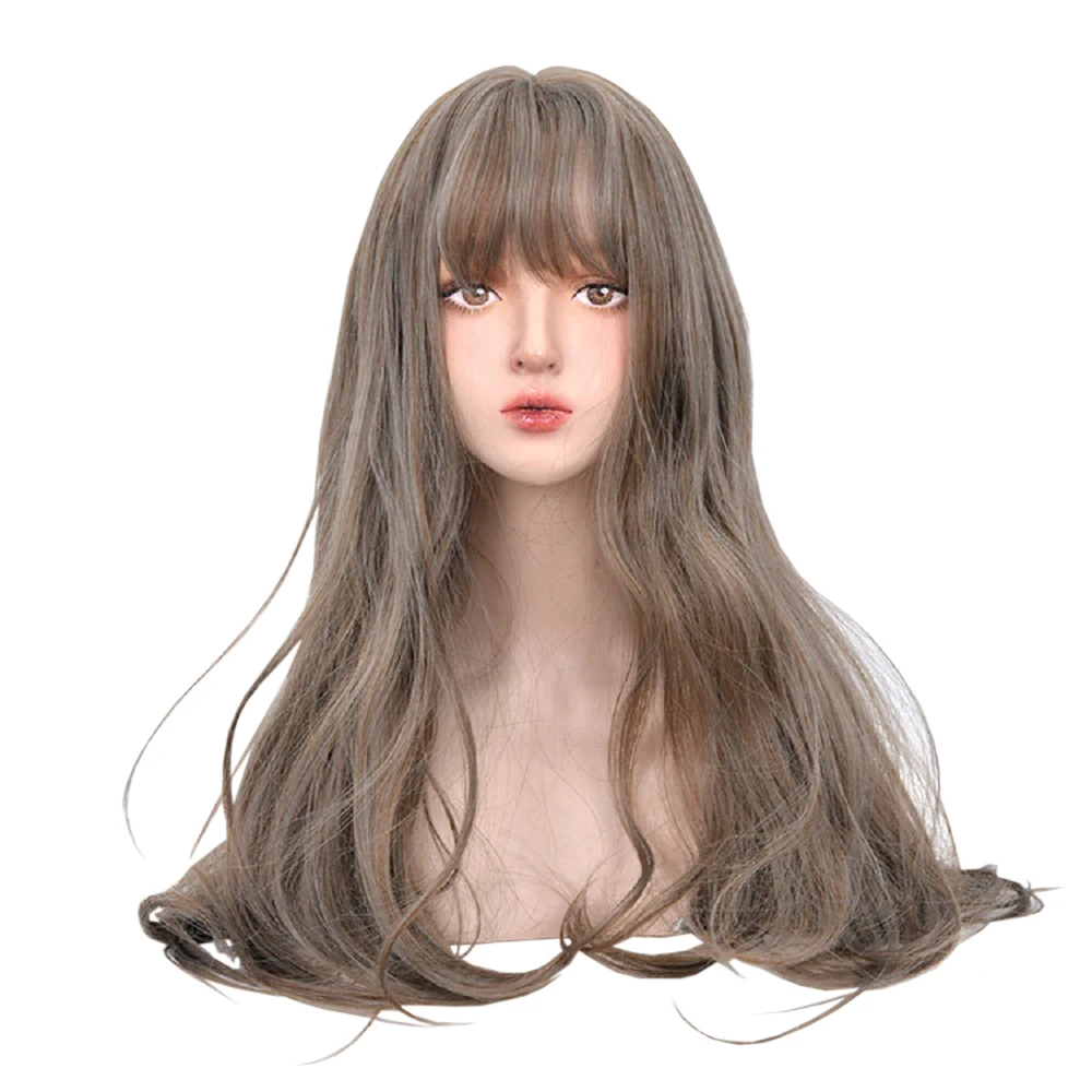 Aoki Linen Ash Long Curly Wave Hair 24 INCH Harajuku Princess Lolita Sweet High Temperature Silk Cosplay Party COS Wig, Pic showed
Aoki Linen Ash Long Curly Wave Hair 24 INCH Harajuku Princess Lolita Sweet High Temperature Silk Cosplay Party COS Wig, Pic showed