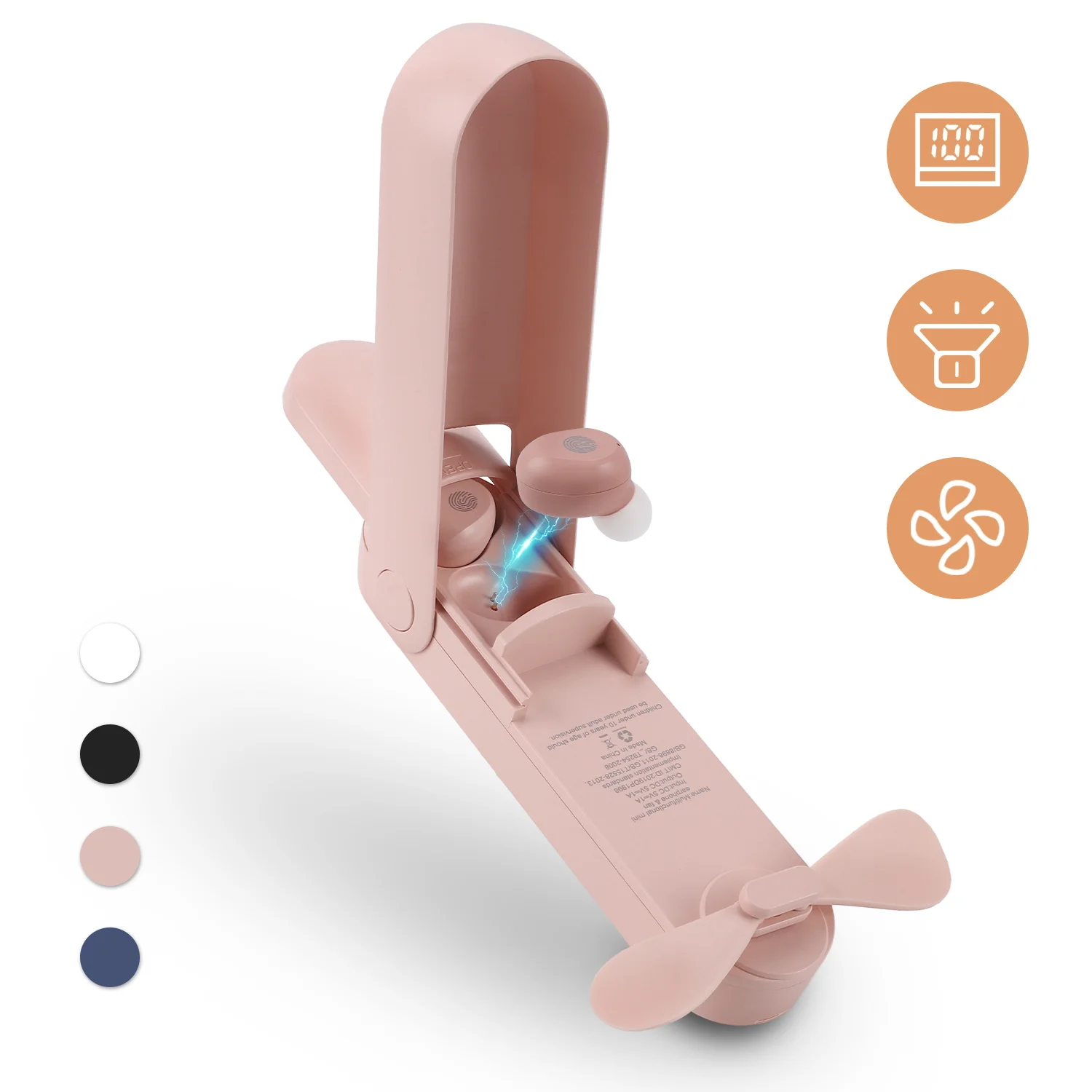 2021 Earphones Headphones Headsets Charging Box Headphone Wireless Earphone Clear Sound with Mini Fan and Flashlight
2021 Earphones Headphones Headsets Charging Box Headphone Wireless Earphone Clear Sound with Mini Fan and Flashlight
