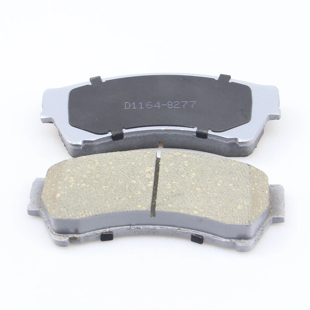D1164 silver brake pad car parts surface coated ceramic brake pads for MAZDA