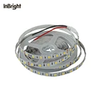 工場直接販売高品質 5 メートルロール 5 ワット 9 ワット 14 ワット dc 12 v 24 v smd 5050 フレキシブル led ストリップライト