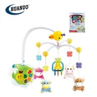 RC baby plush animal bed hanging toy baby bed bell rattle toy baby crib musical mobile