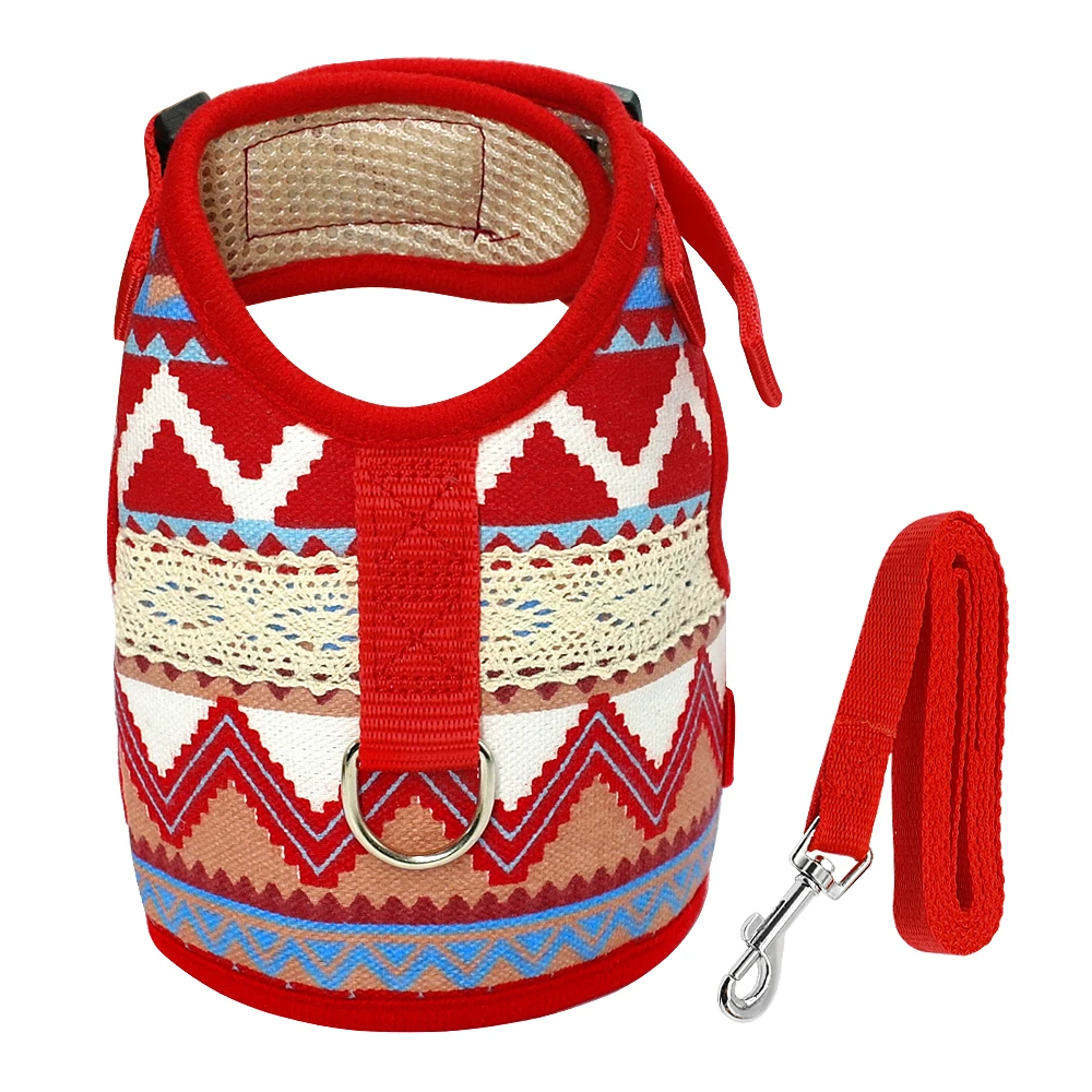 2023 New Design simple not pull padded breathable red Christmas pet harness and leash
2023 New Design simple not pull padded breathable red Christmas pet harness and leash