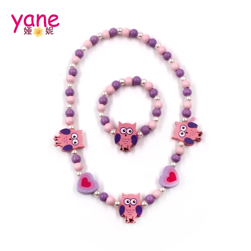 DIY lovely animal cute unicorn flower bracelets wooden necklace jewelry set, Be customize
DIY lovely animal cute unicorn flower bracelets wooden necklace jewelry set, Be customize