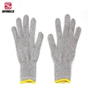 hand work safety level 5 hppe anti cut gloves cut resistant for knife glass etc
