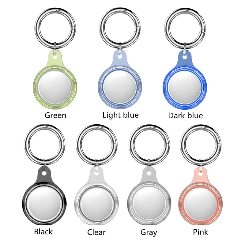 Silicone Protective Cover For Airtag dog collar Locator Tracker Secure Holder Keychain For Apple AirTags Clear TPU Case
Silicone Protective Cover For Airtag dog collar Locator Tracker Secure Holder Keychain For Apple AirTags Clear TPU Case