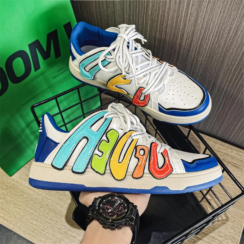 MNV Custom Logo Fashion Leather Sneakers Men Comfortable Casual Skateboarding Shoes, Optional
MNV Custom Logo Fashion Leather Sneakers Men Comfortable Casual Skateboarding Shoes, Optional