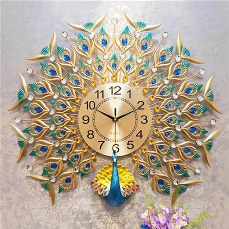 Large Metal Golden Wall Clock Modern Design Decorative Creative Big Hanging Clocks Wall Watch Home Decor
Large Metal Golden Wall Clock Modern Design Decorative Creative Big Hanging Clocks Wall Watch Home Decor