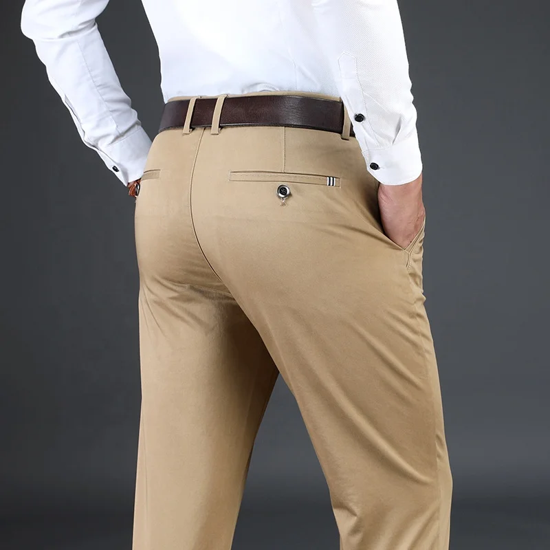 The hottest selling khaki trousers stretch straight men dress pant, Customized color
The hottest selling khaki trousers stretch straight men dress pant, Customized color