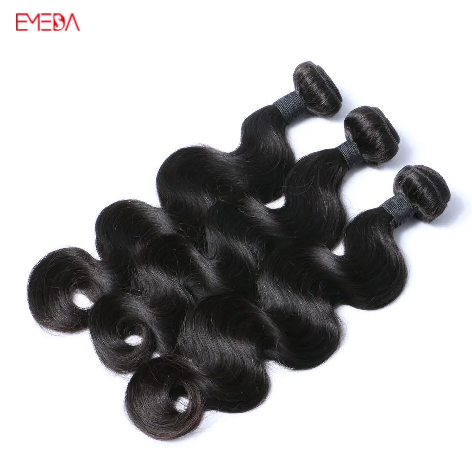 Virgin Brazilian Hair Bundles Human Hair Extensions Weave Natural black color for black women 10A grade 
Virgin Brazilian Hair Bundles Human Hair Extensions Weave Natural black color for black women 10A grade