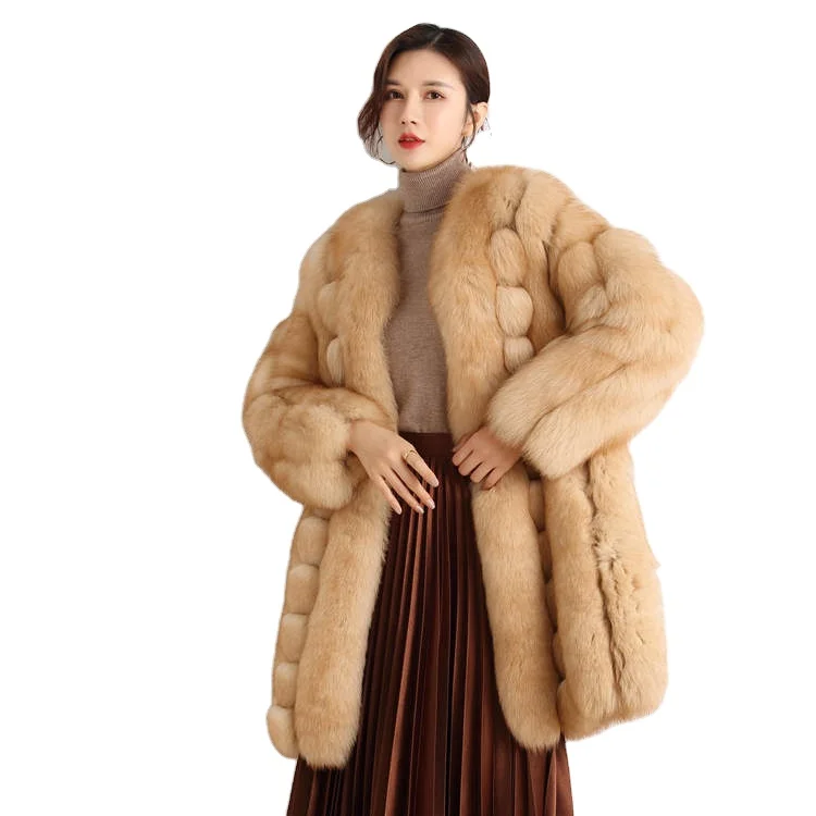 2021 Fashion Custom Wholesale Fur Coat Long Real Fox Coat Women Outerwear Luxury Natural Fur Coat
2021 Fashion Custom Wholesale Fur Coat Long Real Fox Coat Women Outerwear Luxury Natural Fur Coat