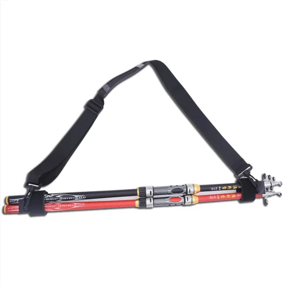 High Quality Durable Portable Travel Tackle Holder Fishing Rod Carry Strap With Adjustable Belt To 120CM, Black
High Quality Durable Portable Travel Tackle Holder Fishing Rod Carry Strap With Adjustable Belt To 120CM, Black