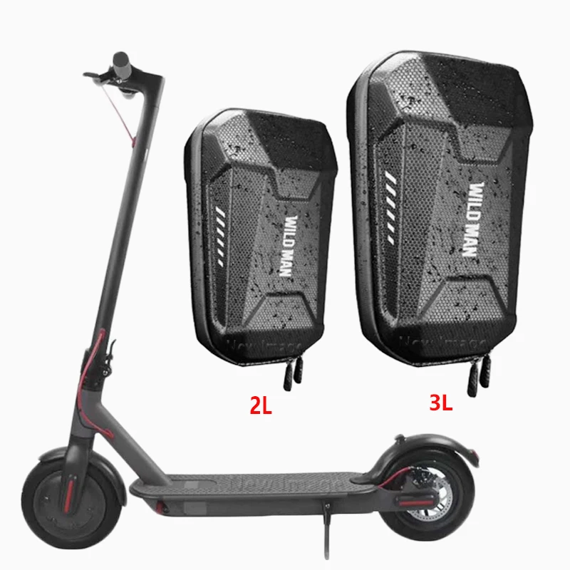 2L Wild Man Universal Electric Scooter Head Handle Bag EVA Hard Shell Bag for Scooter Waterproof Storage Bag, Black
2L Wild Man Universal Electric Scooter Head Handle Bag EVA Hard Shell Bag for Scooter Waterproof Storage Bag, Black