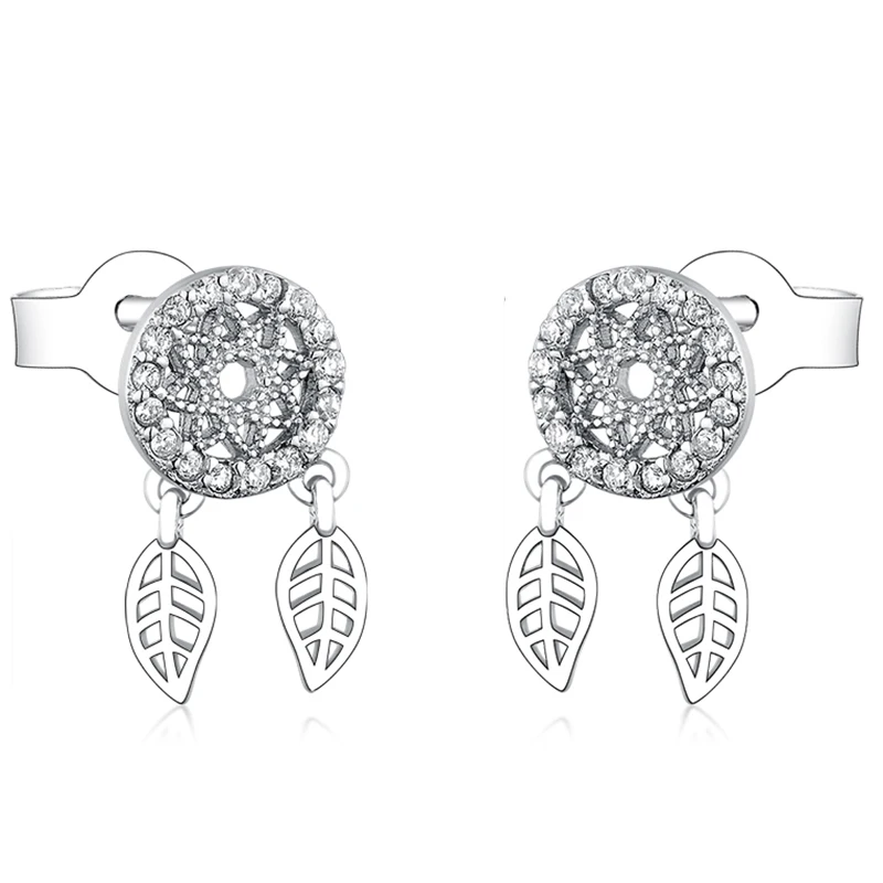 New Design Fashion 100% 925 Sterling Silver Flower Leaves Stud Earrings for Women Authentic Silver Jewelry
New Design Fashion 100% 925 Sterling Silver Flower Leaves Stud Earrings for Women Authentic Silver Jewelry