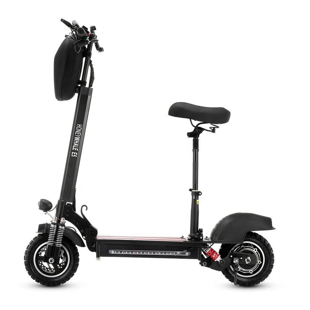 E5 10 Inch Folding Electric Scooters 48V 10Ah 600W Waterproof Skateboard Electric Scooter, Black
E5 10 Inch Folding Electric Scooters 48V 10Ah 600W Waterproof Skateboard Electric Scooter, Black