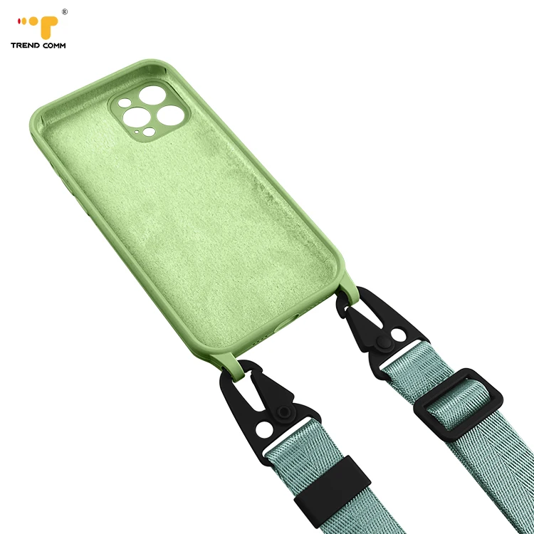 Smooth Nylon Strap Detachable Cross Body Designer Rubber Silicon Phone Cases For Apple 6-12 Pro
Smooth Nylon Strap Detachable Cross Body Designer Rubber Silicon Phone Cases For Apple 6-12 Pro