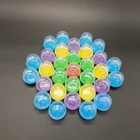 1.2 Inch Empty Plastic Mini Toy Capsule For Vending Machine Gashapon Ball