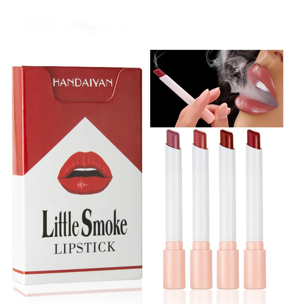 Wholesale Lip Makeup Vendor Organic Smoke Tube Lipstick Creative Gift Cigarette Lipstick for Girlfriend
Wholesale Lip Makeup Vendor Organic Smoke Tube Lipstick Creative Gift Cigarette Lipstick for Girlfriend
