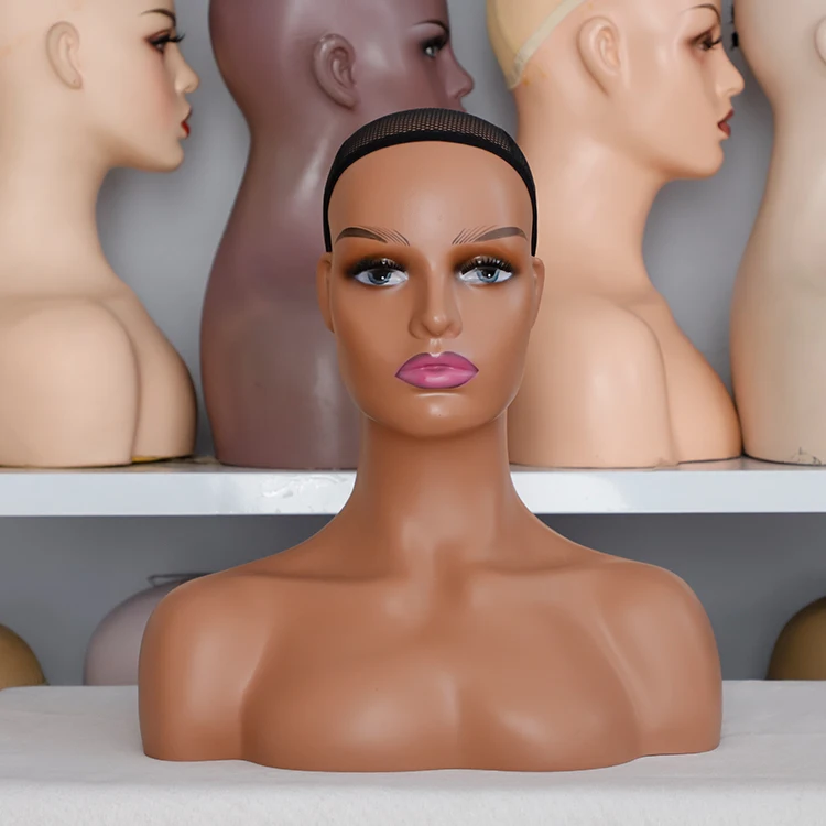 Aisi Hair Female Mannequin Training Head With Shoulder Hair Styling Tools Wholesale Mannequin Head For Wig Display Model, Many color available
Aisi Hair Female Mannequin Training Head With Shoulder Hair Styling Tools Wholesale Mannequin Head For Wig Display Model, Many color available