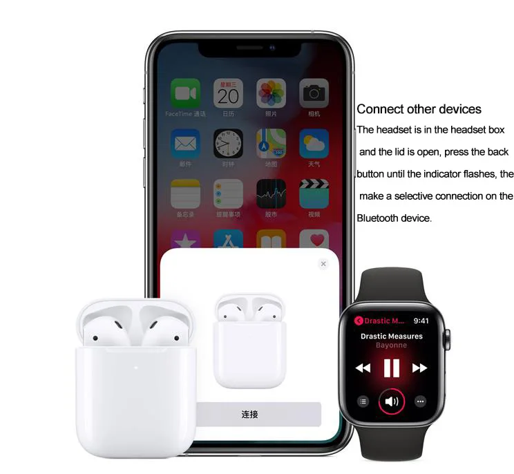 Wireless Stereo headphones TWS i10 xs Charging Box Dual Headset - ANKUX.COM