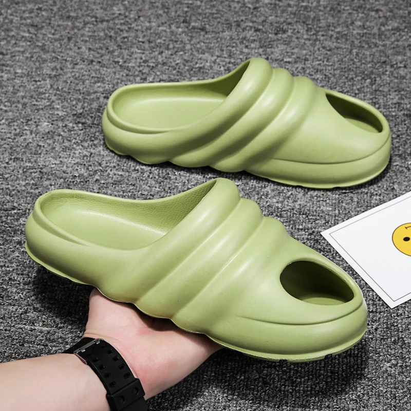 New Arrivals Men's Summer Slides Slip On Breathable Beach Sandals Lightweight Unisex Slippers Outdoor Fish Mouth Plus Size 46 
New Arrivals Men's Summer Slides Slip On Breathable Beach Sandals Lightweight Unisex Slippers Outdoor Fish Mouth Plus Size 46