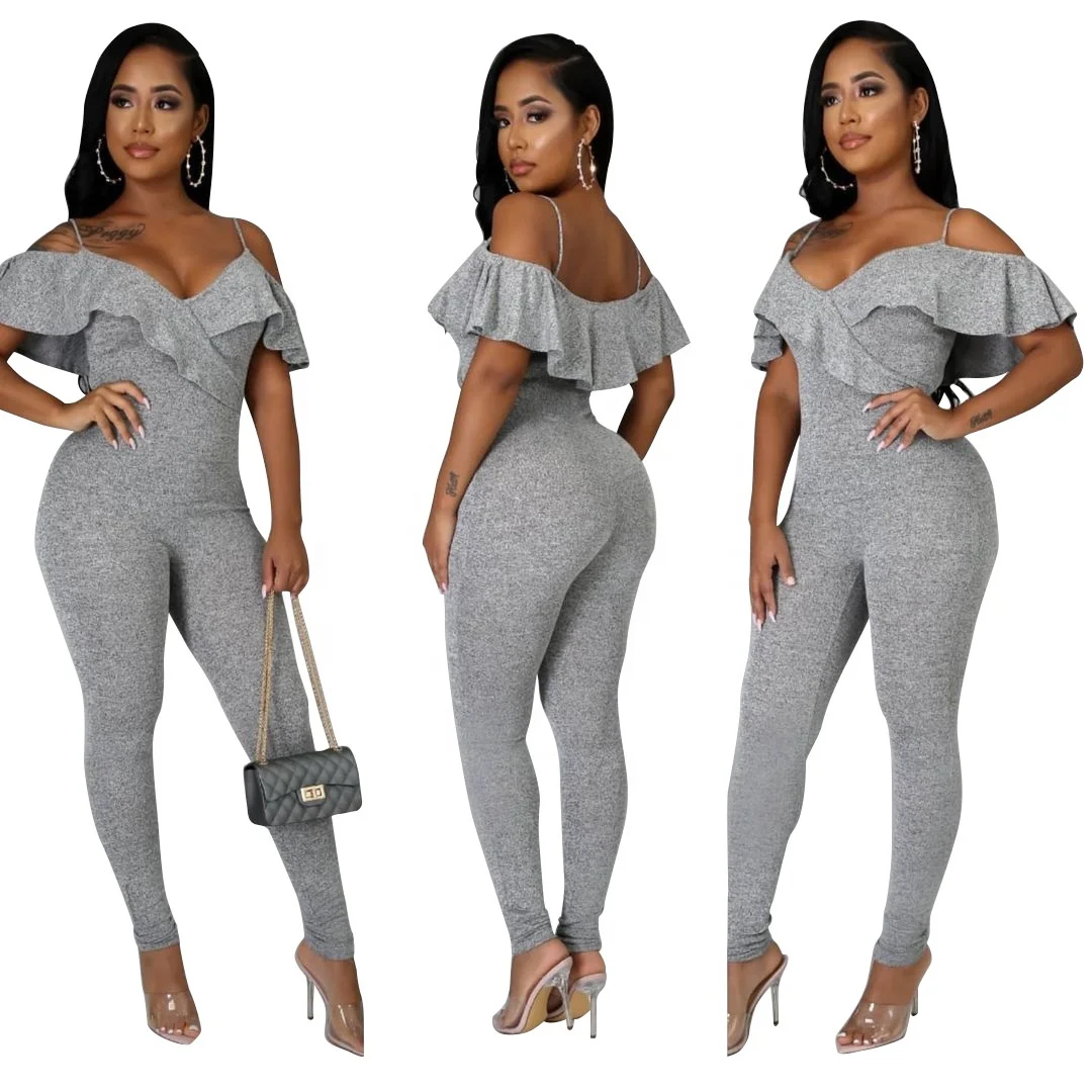 Hot Selling Women'S Wear 2021 Fashion Sexy V-Neck Open Shoulder Shoulder Strap Leaf Edge Rompers Womens One Piece Jumpsuits, Picture
Hot Selling Women'S Wear 2021 Fashion Sexy V-Neck Open Shoulder Shoulder Strap Leaf Edge Rompers Womens One Piece Jumpsuits, Picture
