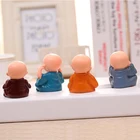 Figurines Home Furnishings Little Shaolin Monk Figurines Statues Incense Burner