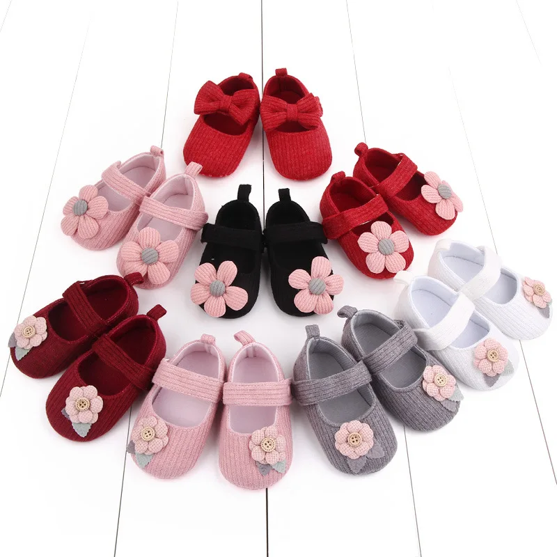 Beautiful Flower Design Shoes for Baby Girls Anti-slip Prewalker Baby Shoes, 15 colos
Beautiful Flower Design Shoes for Baby Girls Anti-slip Prewalker Baby Shoes, 15 colos