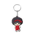rubber 3D SAUDI ARABIA souvenir PVC keychain for tourist