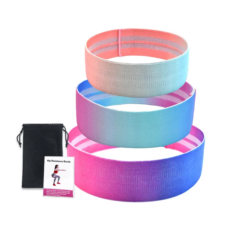 Custom Logo Gradient Yoga Gym Exercise Fitness Bands for Legs Booty Hip Latex Fabric Resistance Bands, Gradient color
Custom Logo Gradient Yoga Gym Exercise Fitness Bands for Legs Booty Hip Latex Fabric Resistance Bands, Gradient color