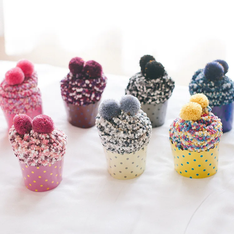 Indoor Cake Design Soft Warm Thick Fluffy Soft Non Slip Pom Pom Floor Plush Crew Women Cashmere Socks For Winter, Custom color
Indoor Cake Design Soft Warm Thick Fluffy Soft Non Slip Pom Pom Floor Plush Crew Women Cashmere Socks For Winter, Custom color