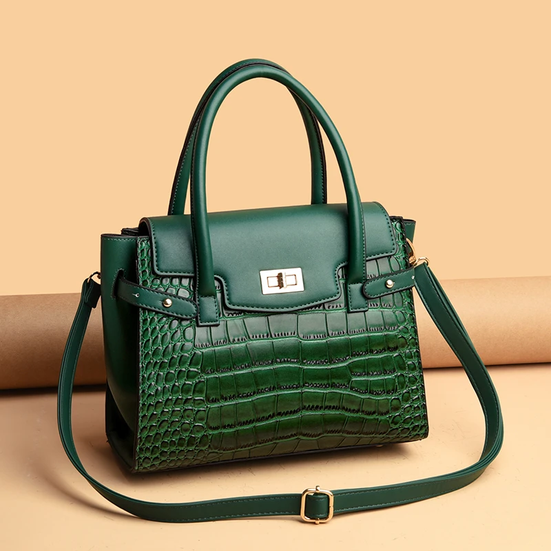 2021 High quality Crocodile Pattern Purses Lady Large Capacity Handbags Ladies Fashion Hand Bag For Women
2021 High quality Crocodile Pattern Purses Lady Large Capacity Handbags Ladies Fashion Hand Bag For Women