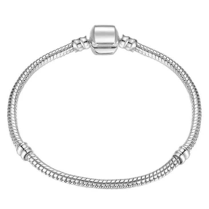 Charms Bracelet Fit Women Pulseras Beads for Jewelry Making DIY Base Snake Chain Bangle Gift
Charms Bracelet Fit Women Pulseras Beads for Jewelry Making DIY Base Snake Chain Bangle Gift