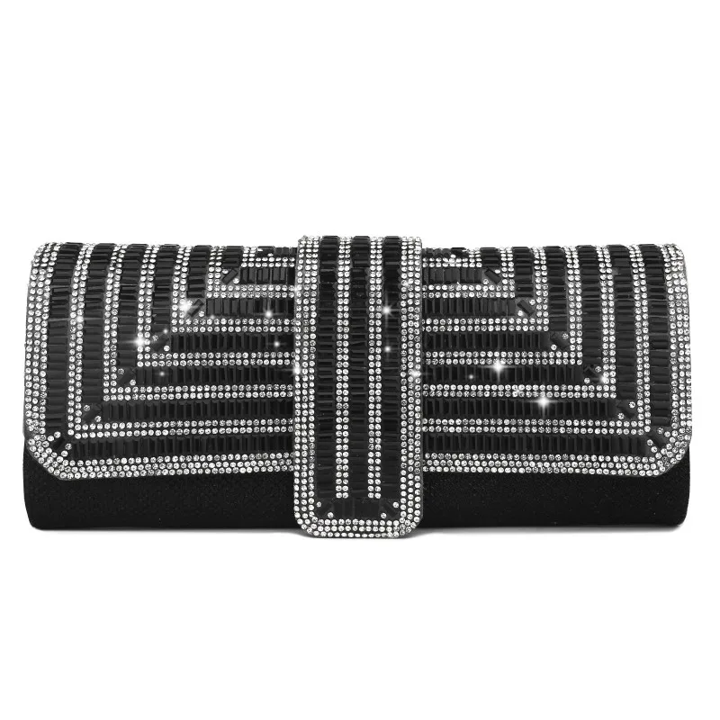 Women Evening Clutch Bags Diamond Rhinestone Day Clutches Chain Purse and handbags Femme Party Hand Bag, Black silver
Women Evening Clutch Bags Diamond Rhinestone Day Clutches Chain Purse and handbags Femme Party Hand Bag, Black silver
