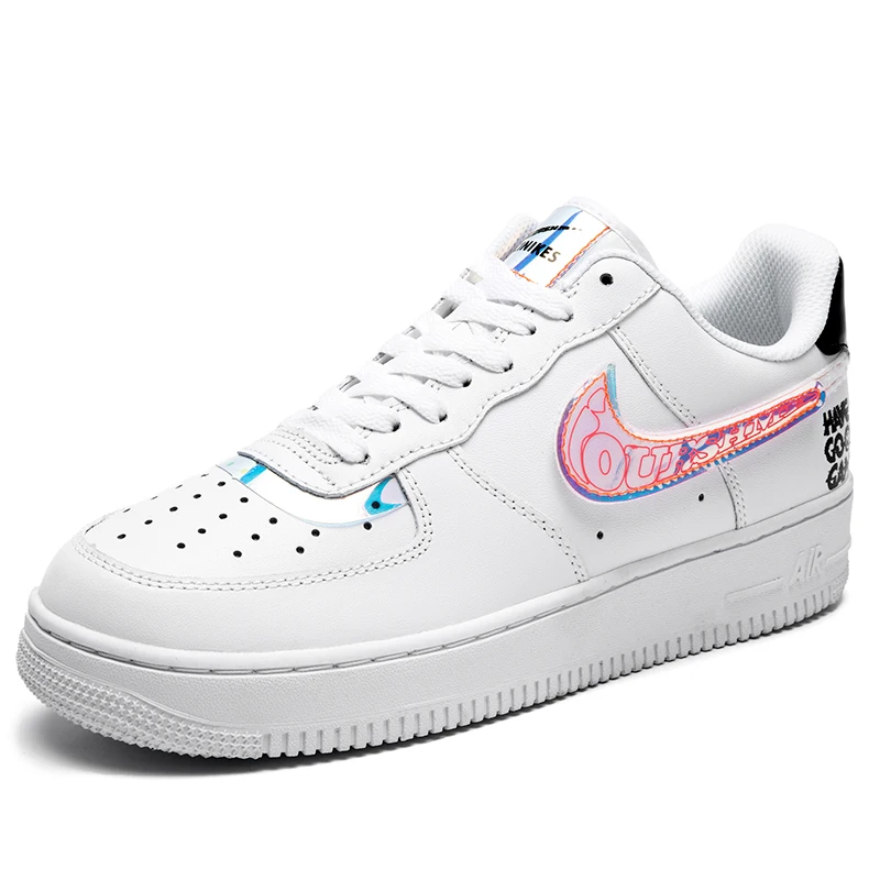 Men Women Running Shoes Air One 1 High Flat Skateboarding Shoes Low Top Sports Sneakers, White
Men Women Running Shoes Air One 1 High Flat Skateboarding Shoes Low Top Sports Sneakers, White