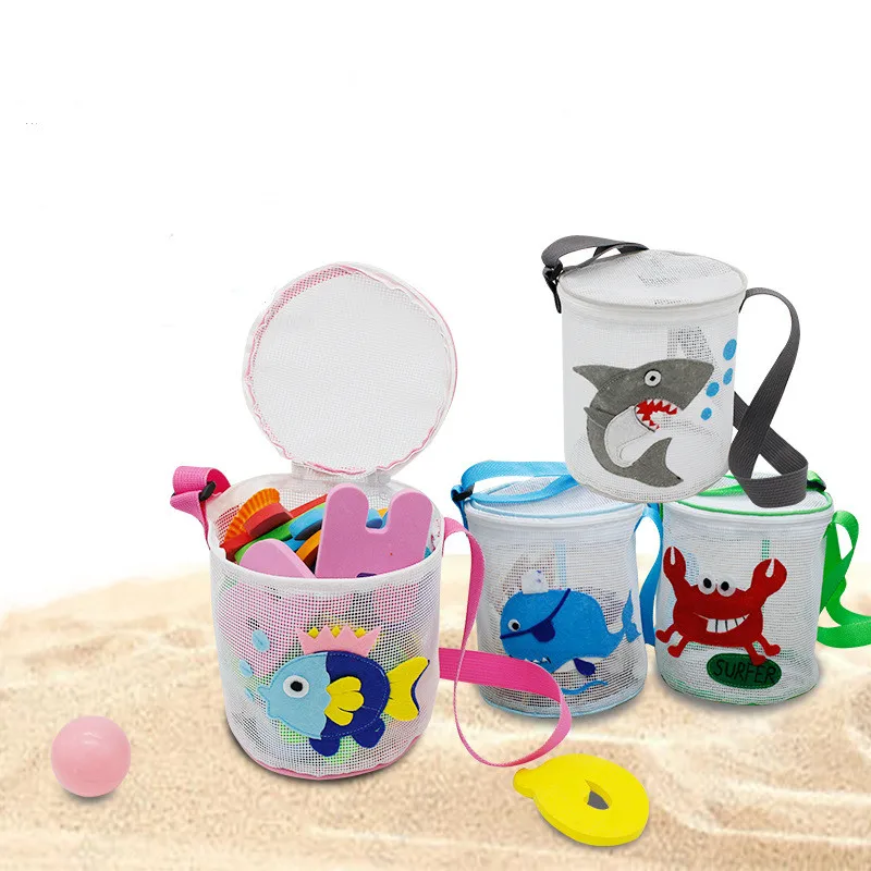 Sand Pouch Outdoor Mesh Bucket Tote Portable Organizer 3D Animal Shell Toys Collecting Storage Bag Kids Toys Beach Bags
Sand Pouch Outdoor Mesh Bucket Tote Portable Organizer 3D Animal Shell Toys Collecting Storage Bag Kids Toys Beach Bags