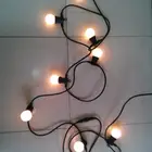 110v/220v LED Americas and European Christmas black white String Lights