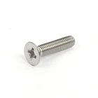 factory processional production machining machine screws csk head screws cross receeed ss304
