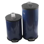 3L 5L 12L 20L 30L Home Kitchen Stainless Steel Foot Pedal Dustbin/Recycle Trash Bin/Rubbish Container